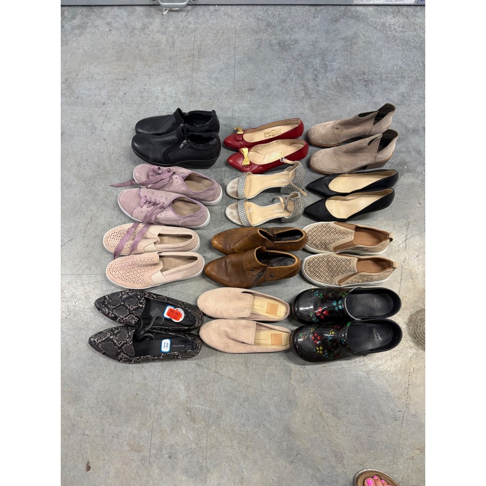 Salvatore Ferragamo, Betsey Johnson, Dansko Women's Shoes 12 Pairs NWT - Picture 6 of 7